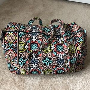 Vera Bradley Large Iconic Duffel Bag